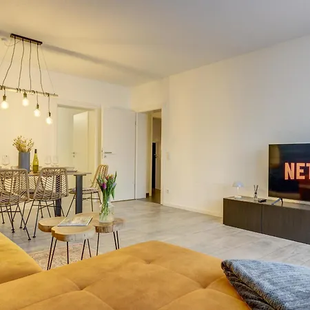 Zentrale Design In Ufernaehe - 105 Qm - Parkplatz - Kueche - Netflix * Bingen am Rhein